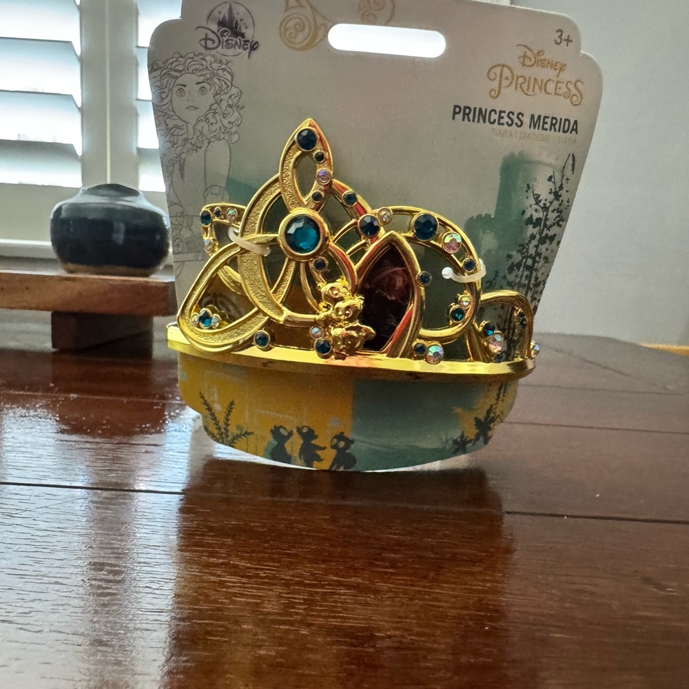 Disney Princess Merida Gold and Blue Tiara